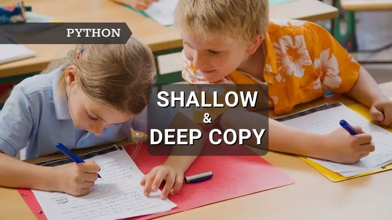 python assignment shallow or deep copy